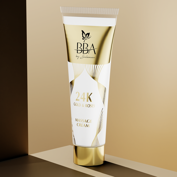 BBA By Suleman 24K Gold & Roses Massage Cream 50g