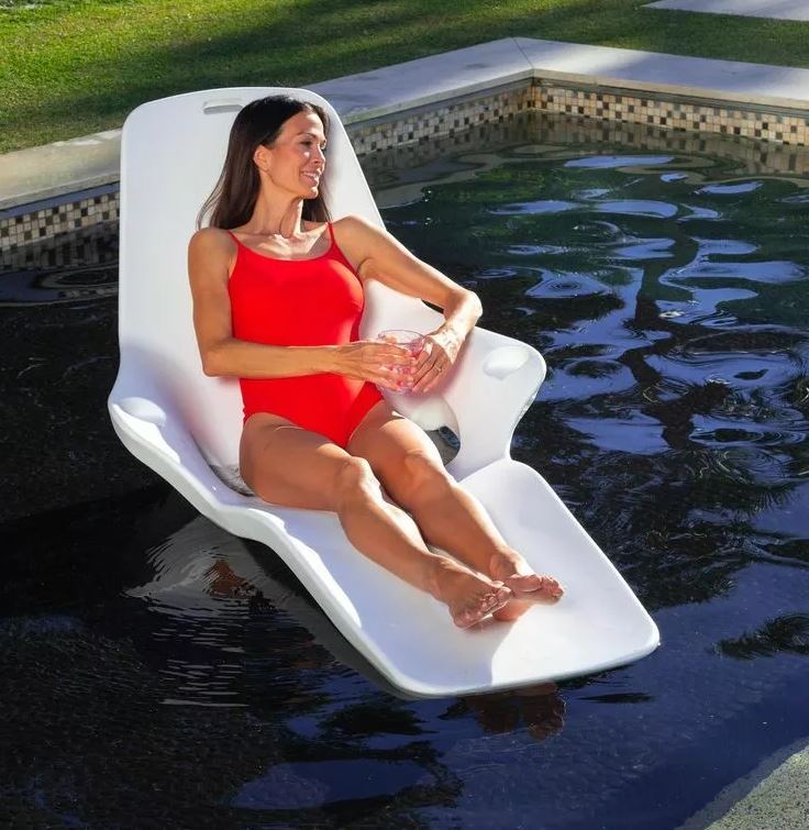 Pool Sun-Shelf Loungers and Riser Sets Combo Packs